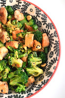 Peanut Broccoli and Pork Stir-Fry makes the perfect simple meal with fresh and flavorful ingredients and is topped with a delicious peanut sauce. www.nutritionistreviews.com