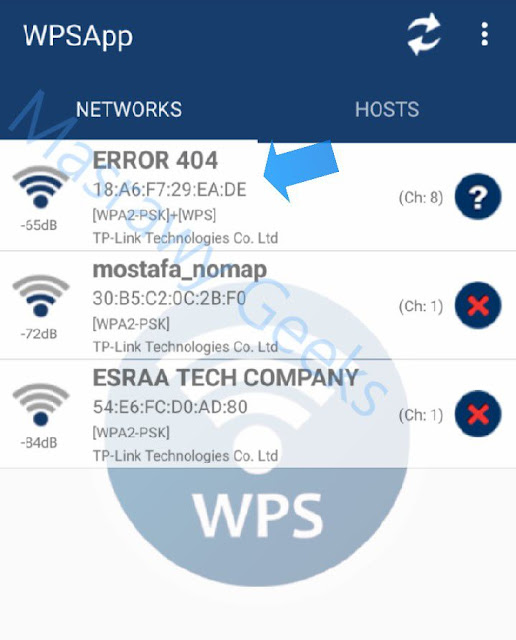 How to hack wifi by using android by wpsapp