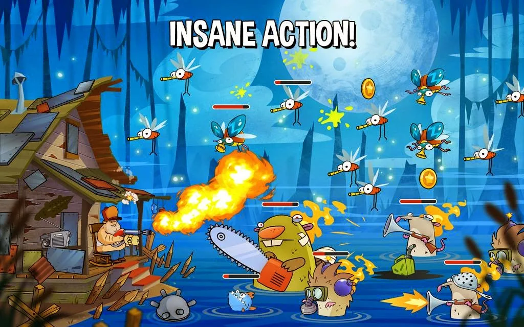 Swamp Attack Android Swamp Attack Android
