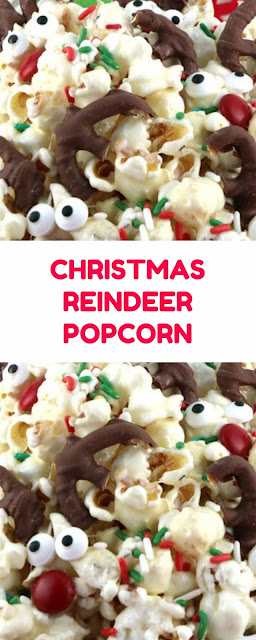 CHRISTMAS REINDEER POPCORN CHRISTMAS REINDEER POPCORN