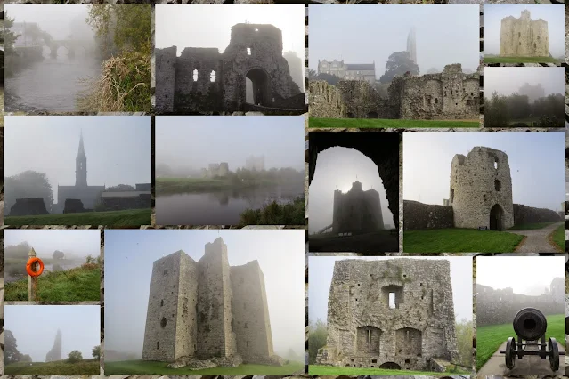 Extreme Ireland Celtic Day Tour - Trim Castle in Fog