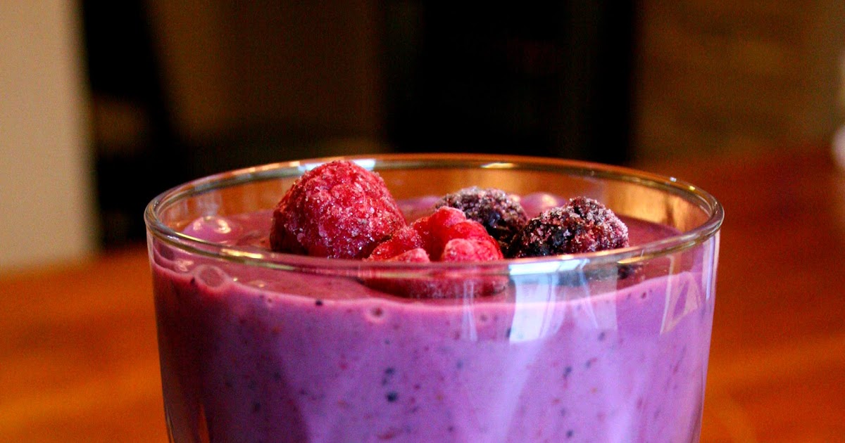 Better than takeout: Fruit Smoothie with Soy Milk