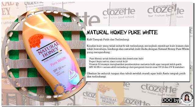 Kemasan 100 ml Natural Honey Pure White