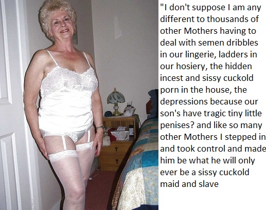Grannies stepbrother amateur lingerie