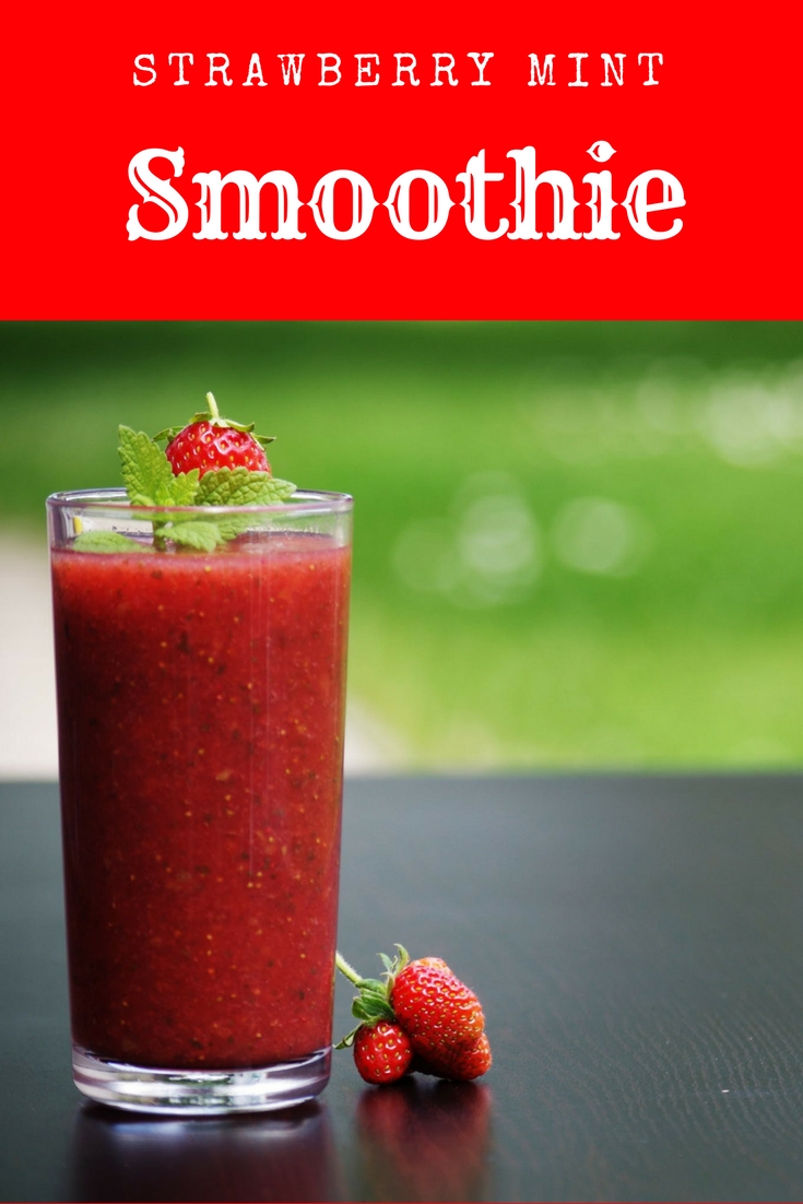 Strawberry Mint Smoothie Recipe