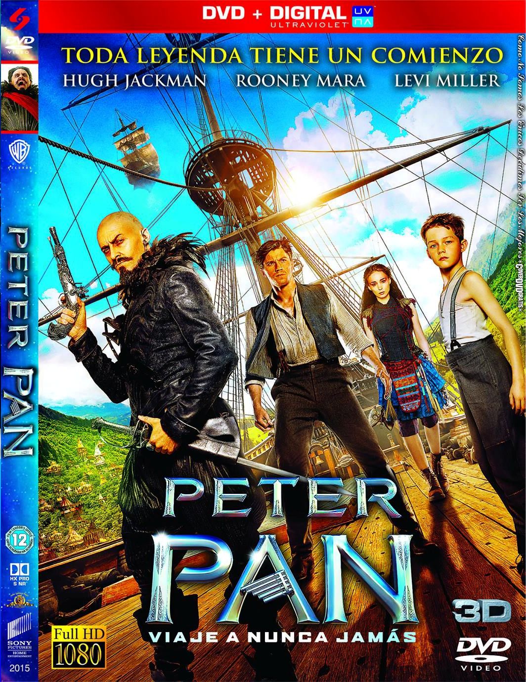 MUNDO PELÍCULAS MRD Peter Pan [2015] Audios Ingles y Español Latino