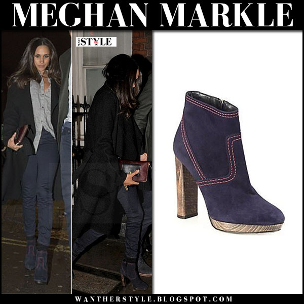 meghan markle ankle boots