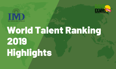 World Talent Ranking 2019: Highlights
