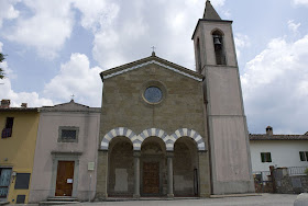 The church of San Cristoforo in Strada in Chianti