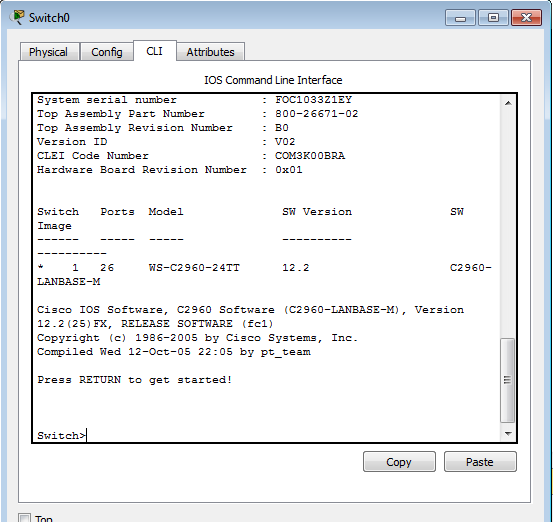Konfigurasi Password Pada Switch Di Cisco Paket Tracer