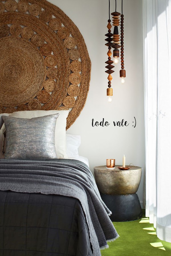 Ideas camas sin cabecero - Bed without headboard