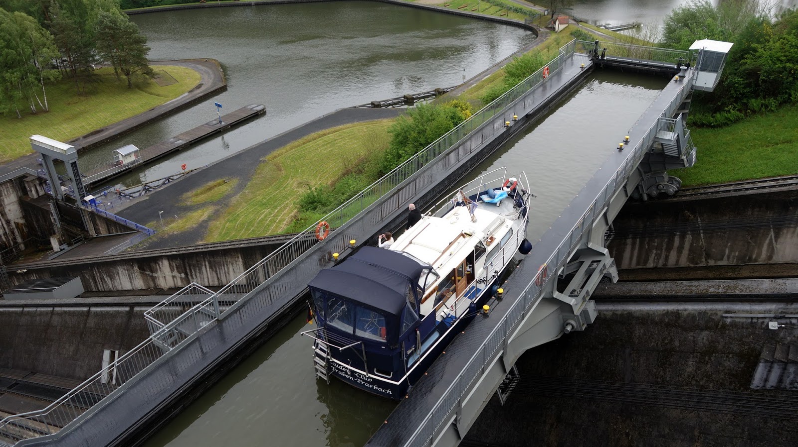 Didier du bout du Monde L'ascenseur à bateaux de SaintLouisArzviller