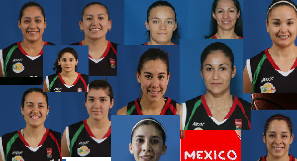 Las 12 jugadoras la Selección Mexicana Femenil para Panamericanos 2011. -  @selmexbasket