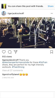 BOLLYWOOD ACTOR TIGER SHROFF TRAINS HARD WITH SKECHERS PERFORMANCE GOTRAIN BOLLYWOOD ACTOR TIGER SHROFF TRAINS HARD WITH SKECHERS PERFORMANCE GOTRAIN