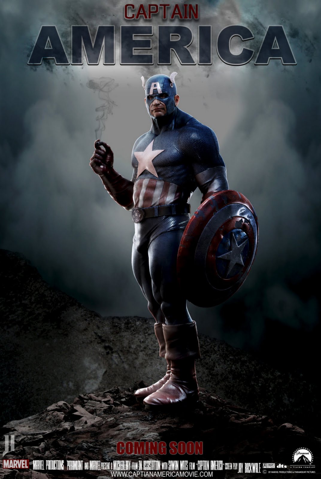 Captain America The First Avenger HD Poster Wallpapers