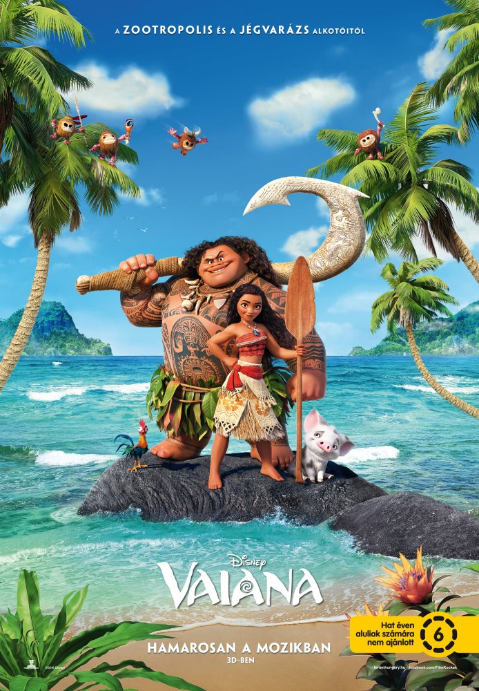 Teljes filmek online: Vaiana teljes film magyarul