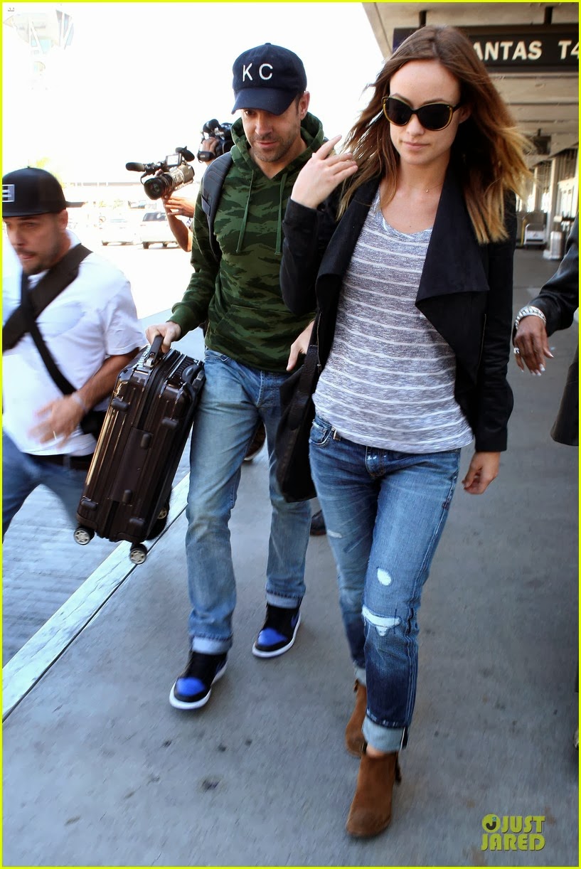 Celeb Diary: Olivia Wilde & Jason Sudeikis @ LAX Airport