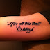 Time quote tattoo 