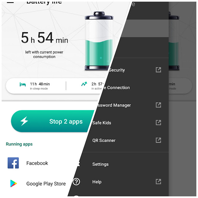 Kaspersky économiseur de batterie Android