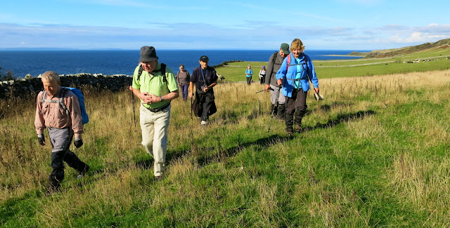 The Glebe Blog: Wigtownshire Ramblers St Medans to the Isle of Whithorn ...