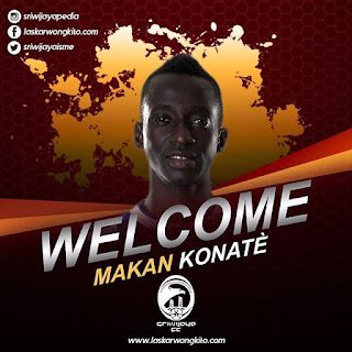 Makan Konate Resmi Gabung Sriwijaya FC Makan Konate Resmi Gabung Sriwijaya FC