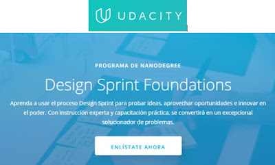  Página de inicio y acceso al sitio web de Udacity