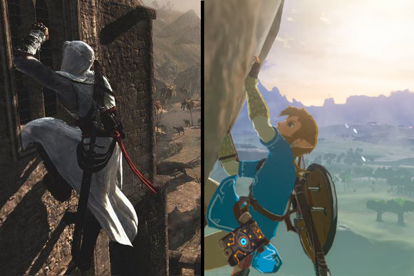 figurine assassin's creed saut de la foi