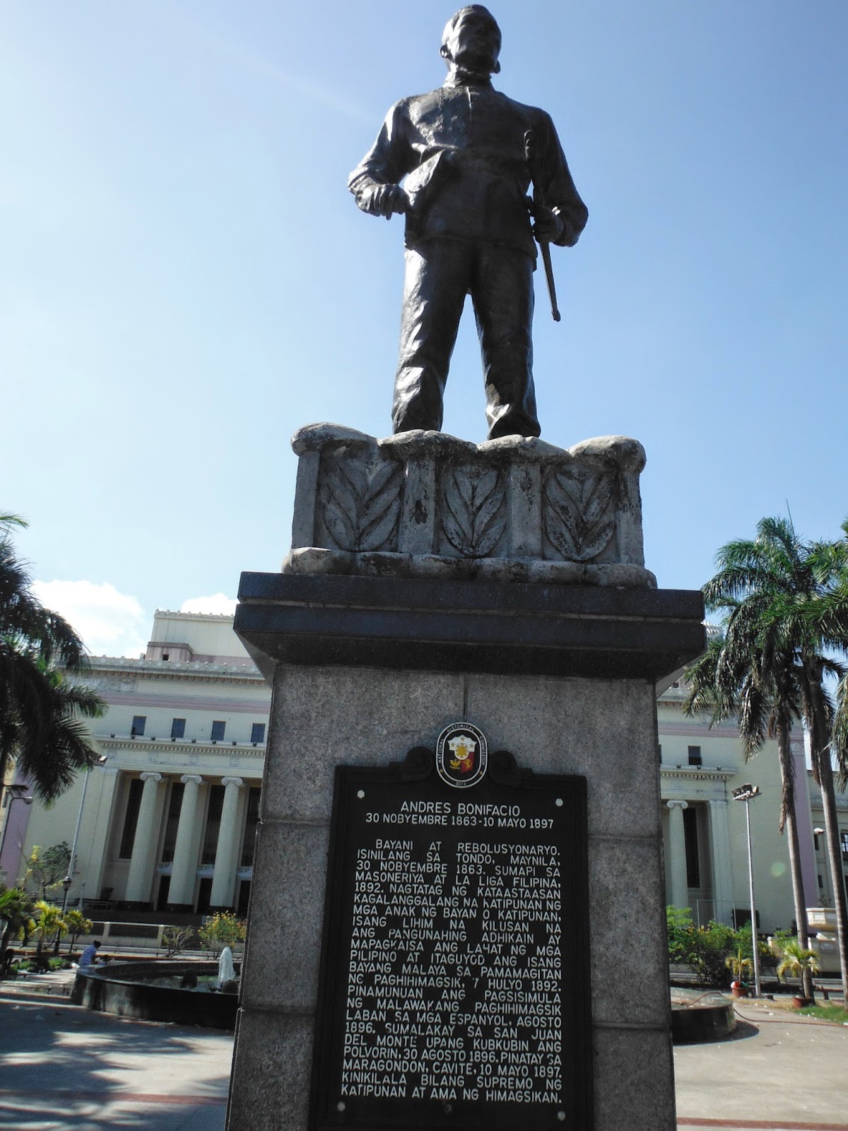 Buhay Manilenyo: Rebulto at marker ni Bonifacio sa Liwasang Bonifacio