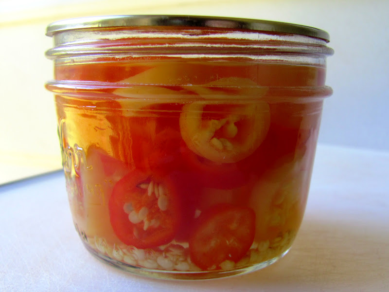 Sweet Domesticity Pickled Pepper Rings