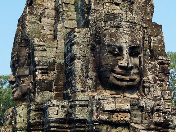 Face tower at Angkor Thom