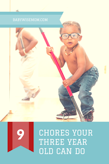Chores for a three year old Chores for a three year old