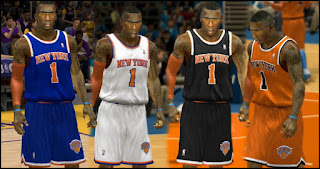 Knicks New Jersey Patch for NBA 2K13