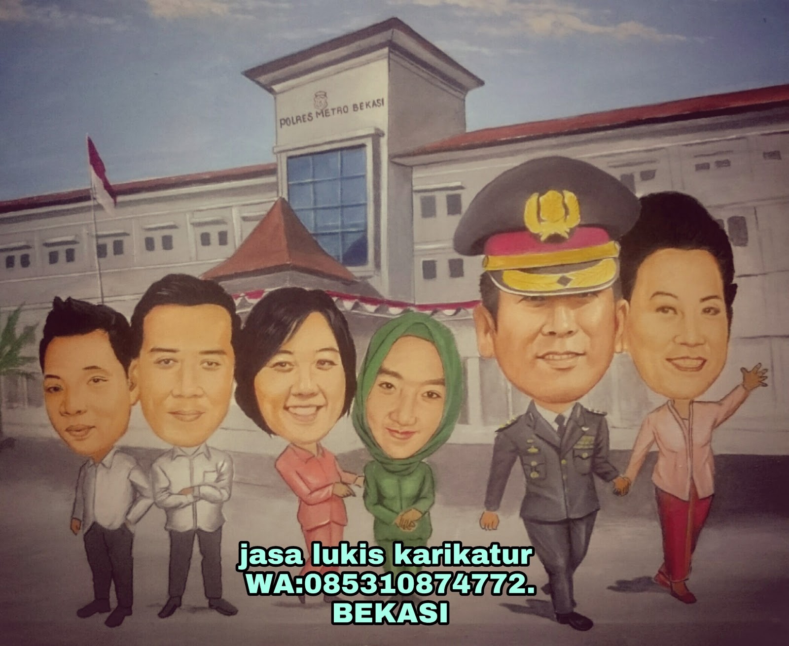 KARIKATUR CIKARANG 2018 LUKIS KANVAS 085310874772 Jasa Lukis Online KARIKATUR CIKARANG 2018 LUKIS KANVAS 085310874772 Jasa Lukis Online