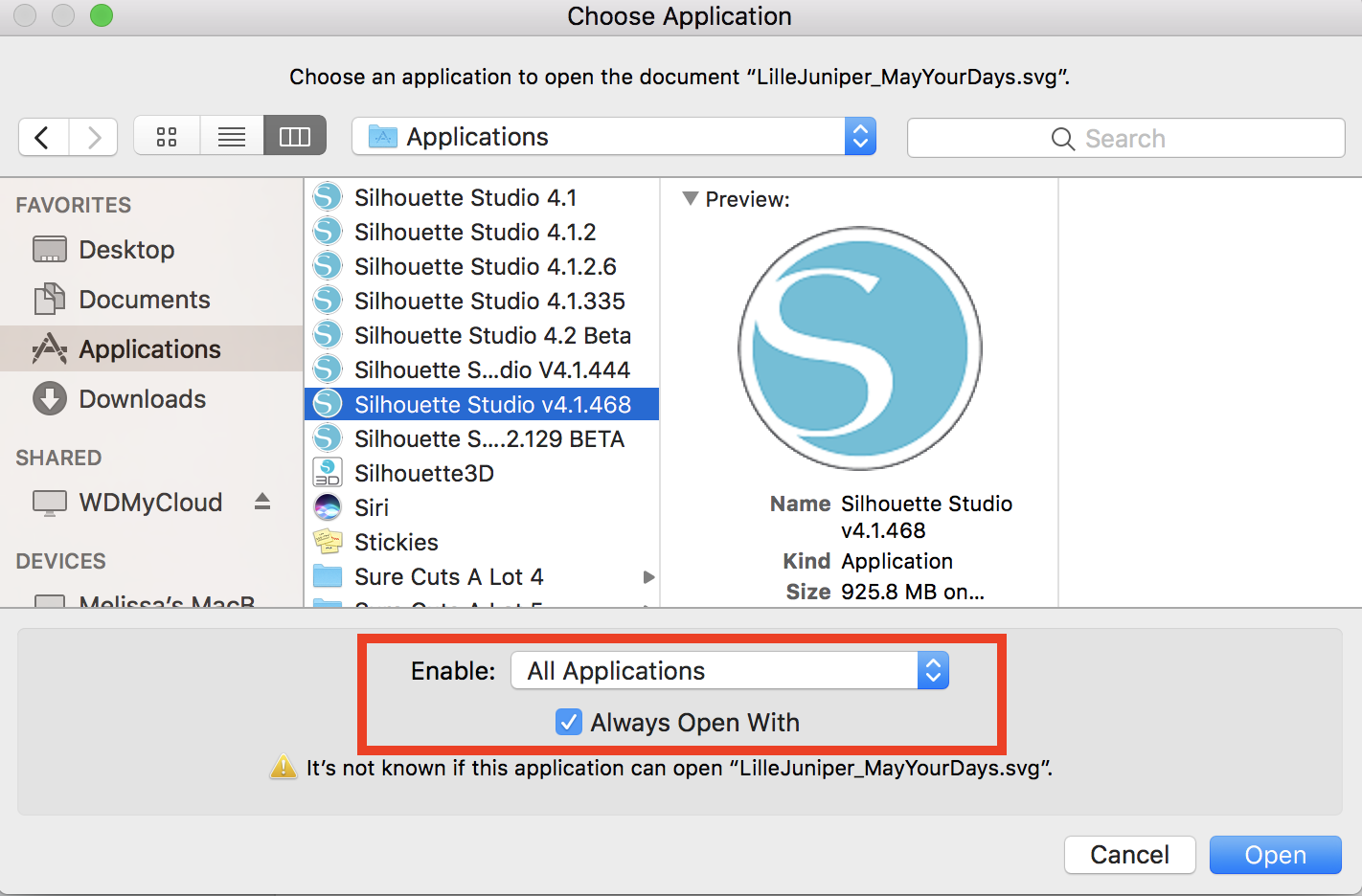 Download Open Svg Files By Default With Silhouette Studio Instead Of Your Internet Browser Silhouette School SVG Cut Files