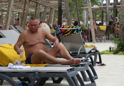 hairy mature blog - older dad gay - beach nude man