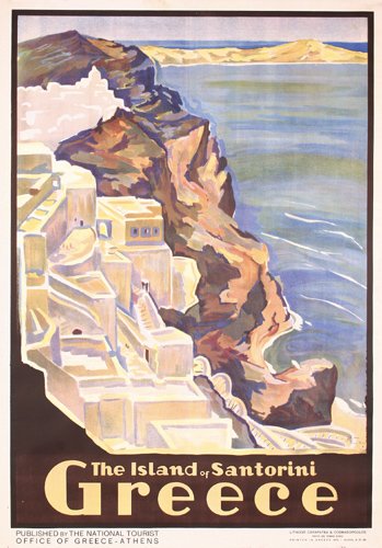 Vintage Travel Posters Greece
