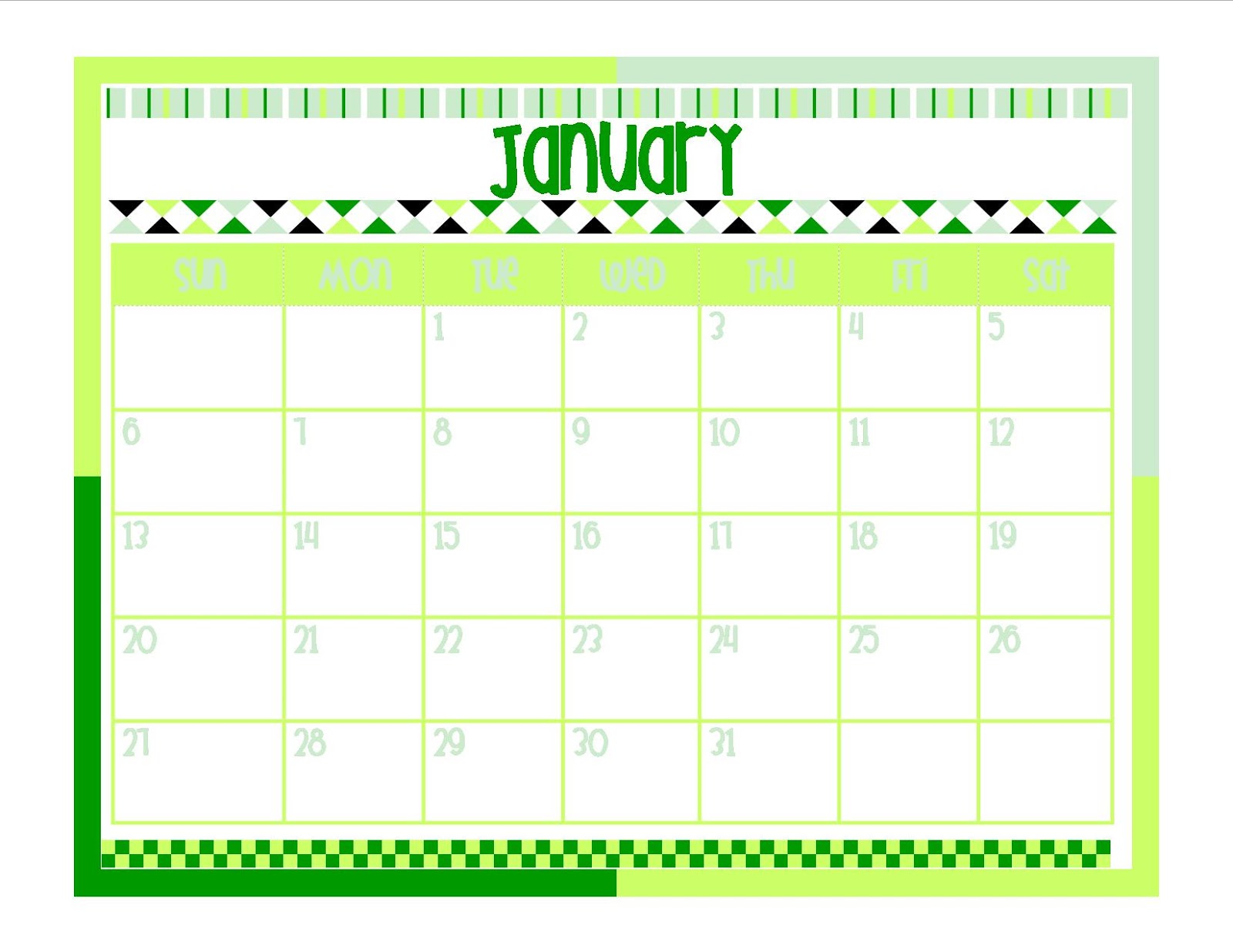 More Printables Calendar And Blogging Second Chance To Dream