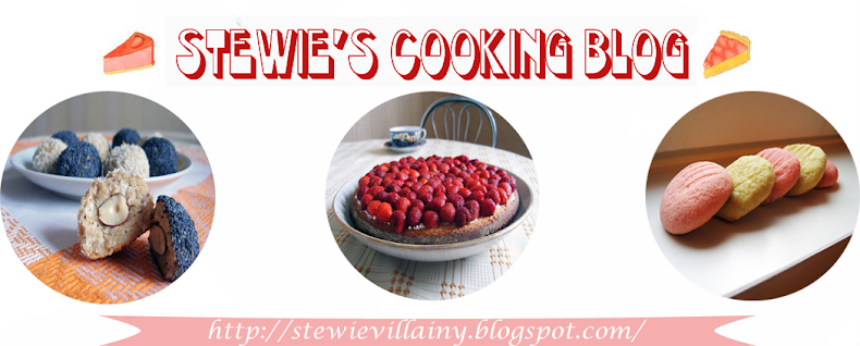 Stewie's cooking blog