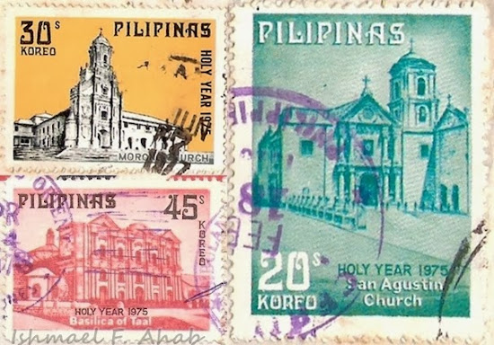 Philpost stamps of churches