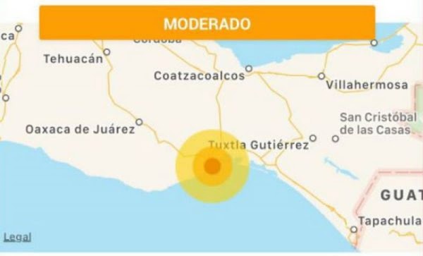 Se registro nuevo sismo de 5.0 grados en Salina Cruz, Oaxaca Se registro nuevo sismo de 5.0 grados en Salina Cruz, Oaxaca