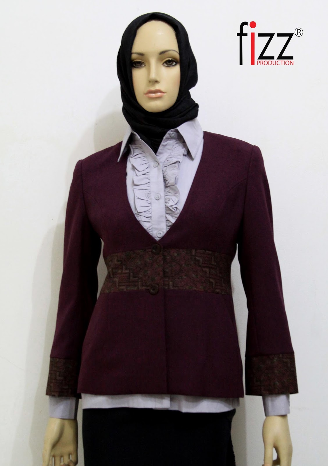 Model Baju Kantor Gamis, Kemeja Kerja, Jasa Pembuatan Busana Kerja