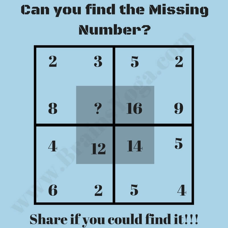 Easy Picture Maths Brain Teaser For Kids With Answer
