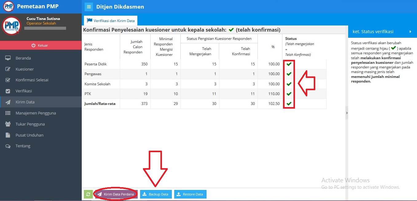 Cara Kirim Data Pada Aplikasi Pmp Penjaminan Mutu Pendidikan 2018 07 Agar Sukses Berbagi