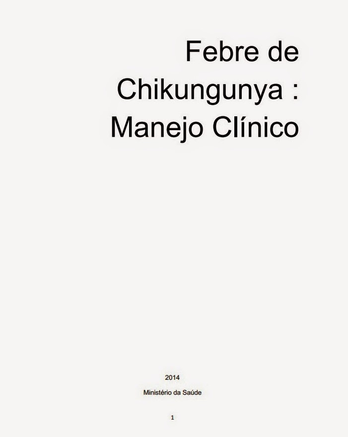 FBBRE DE CHIKUNGUNYA: MANEJO CLINICO