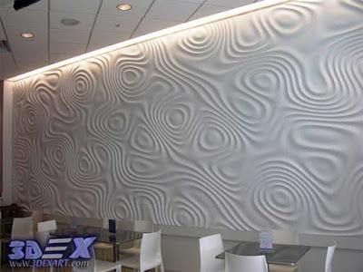 3d decorative wall panels, Modern 3d wall panels, 3d PVC wall panels