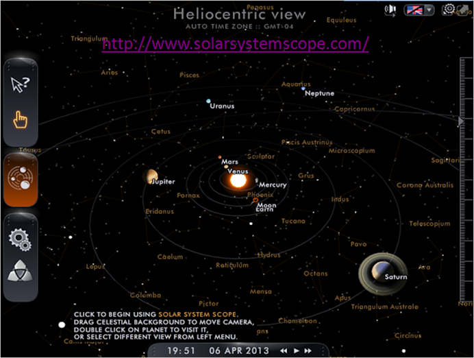 Portal Interactivo Sistema Solar