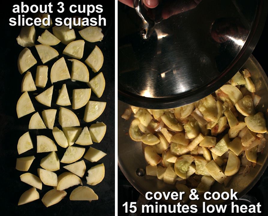 The 99 Cent Chef Sauteed Crookneck Squash Video Recipe