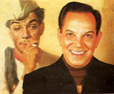 Cantinflas (Mario Moreno) Foto de Cantinflas a color