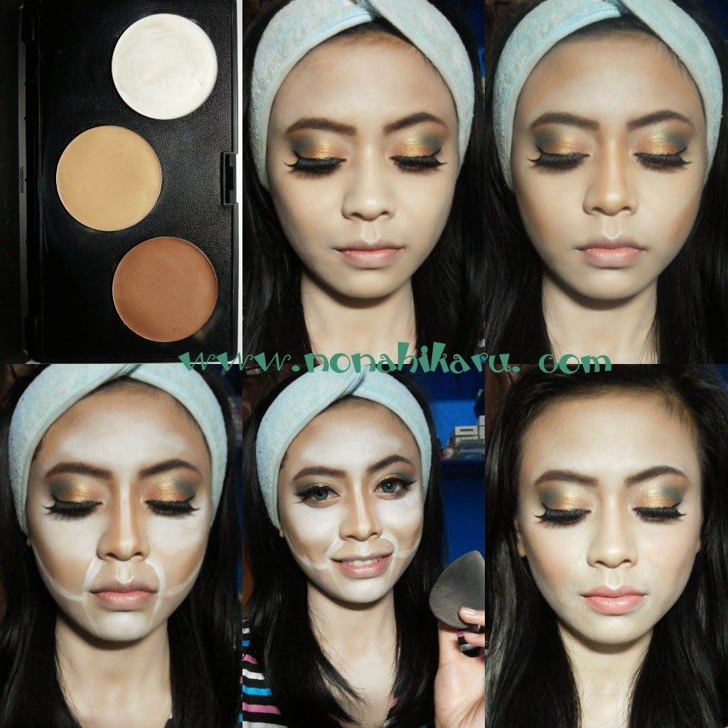 TUTORIAL CONTOURING WITH PAC CREAMY FOUNDATION Beauty Travelling