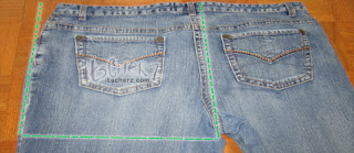 itscherz.com - DIY Overalls with 2 Jeans